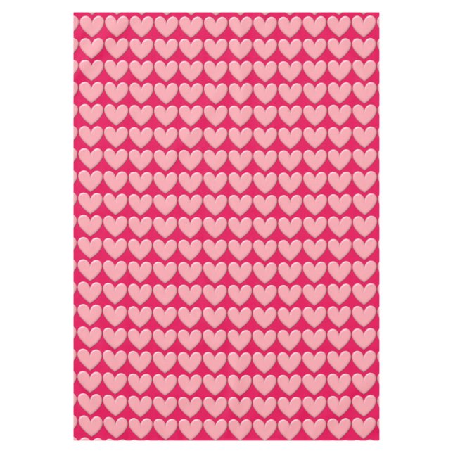 Mantel Corazones Hinchados (Anverso)