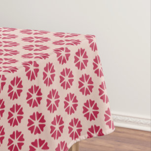 Mantel Corazones nucleares - rojo magenta - patrón sin co