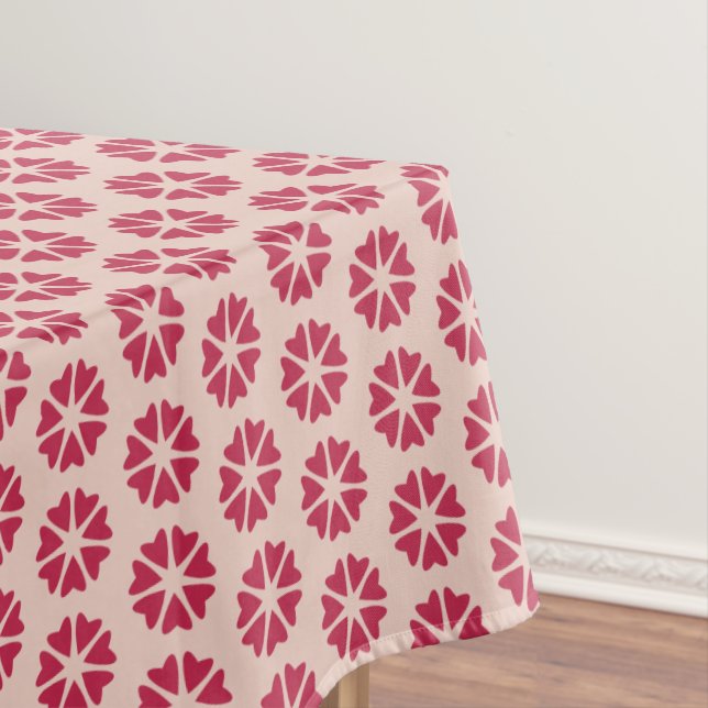 Mantel Corazones nucleares - rojo magenta - patrón sin co (In Situ)