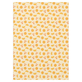 Mantel Corazones y cortes de naranja