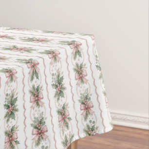Mantel Corona de Navidad Pink Coquette Pinkmas