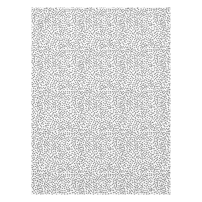 Mantel Corredor de tabla de puntos de polka (Anverso)