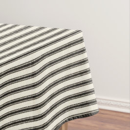 Mantel Cortijo-Hacer Tictac-Negro-Blanco