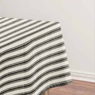 Mantel Cortijo-Hacer Tictac-Negro-Blanco