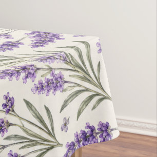 Mantel Cottagecore Espiga Botánica de Lavanda