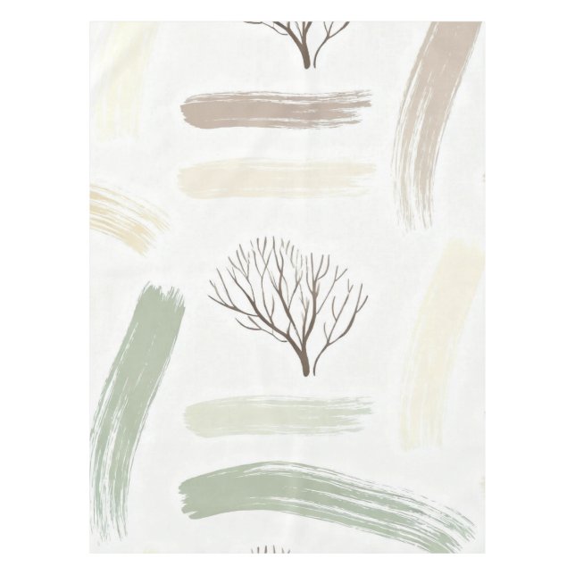 Mantel Cozy  Minimal Winter Aesthetic Pattern   (Anverso)