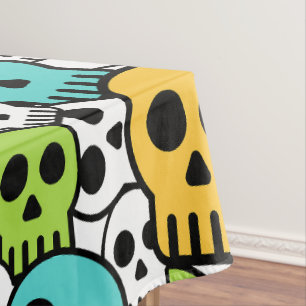 Mantel Cráneo del patrón de Halloween