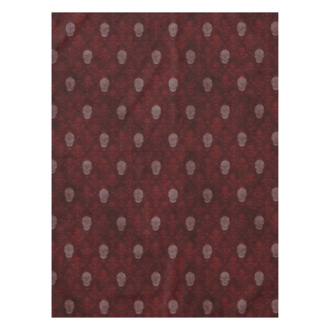 Mantel Cráneos del Victorian de Falln rojos (Anverso)