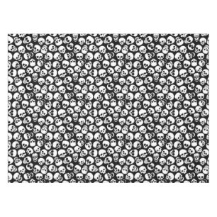 Mantel Cráneos en modelo negro del fondo