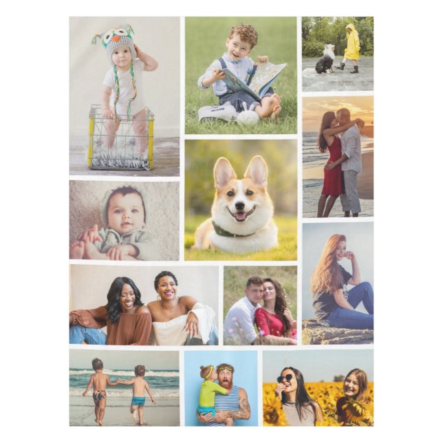 Mantel Crear su propio Collage de fotos de 12 (Anverso)