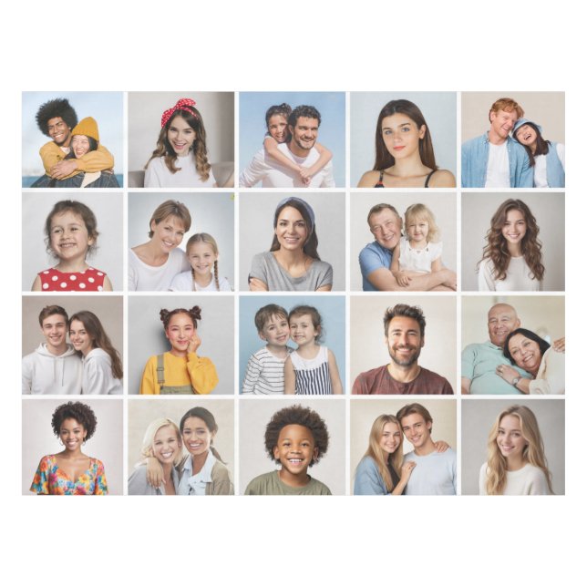 Mantel Crear su propio Collage de fotos de 20 (Frente (Horizontal))