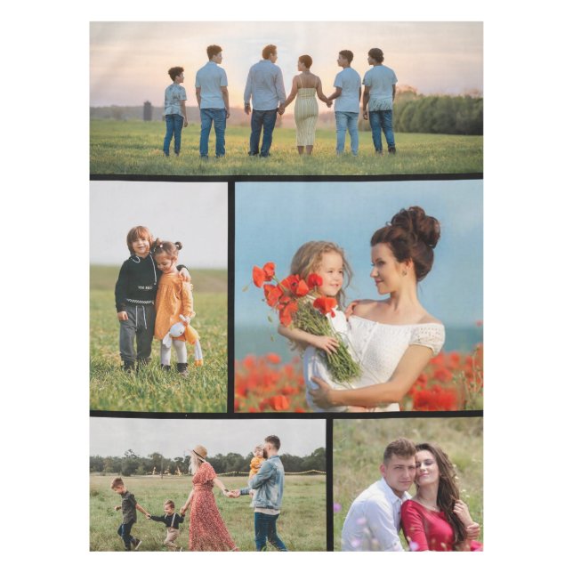 Mantel Crear su propio Collage de fotos de 5 (Anverso)