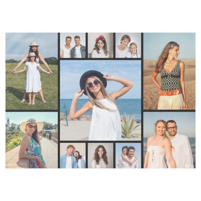 Mantel Create Your Own 11 Photo Collage (Frente (Horizontal))