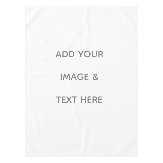 Mantel Create Your Own white  (Anverso)