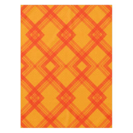 Mantel Crisscrossed Happy Red & Yellow/Naranja Checks