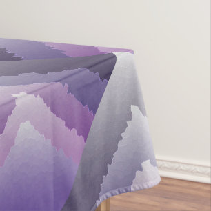 Mantel Cristales morados
