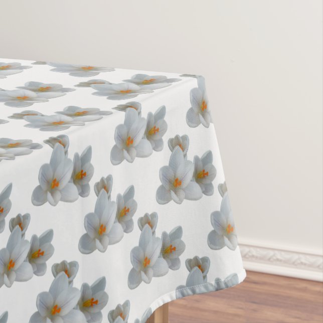 Mantel Crocus Tablecloth Flowers Crocus Tablecloth (In Situ)