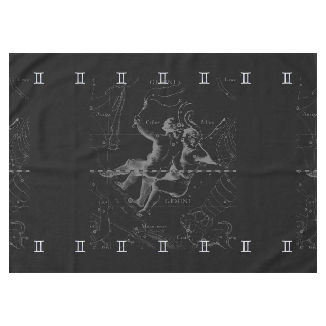 Mantel Cromo como el Rótulo Gemini Zodiac en Hevelius (Frente (Horizontal))