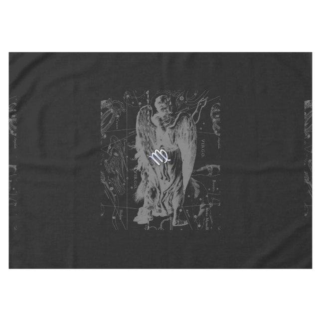 Mantel Cromo como Rótulo Virgo Zodiac en Hevelius (Frente (Horizontal))