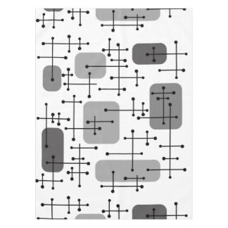 Mantel Cruces de arte de la era Eames de los años 1950