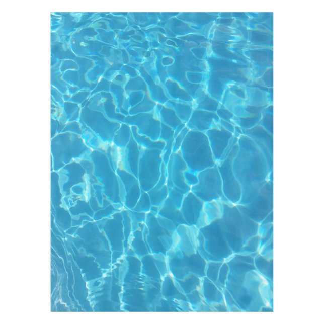 Mantel Crystal Clear Sky Blue Pool Water (Anverso)