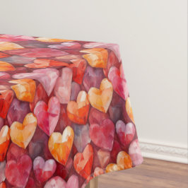 Mantel Crystal Hearts Of Love