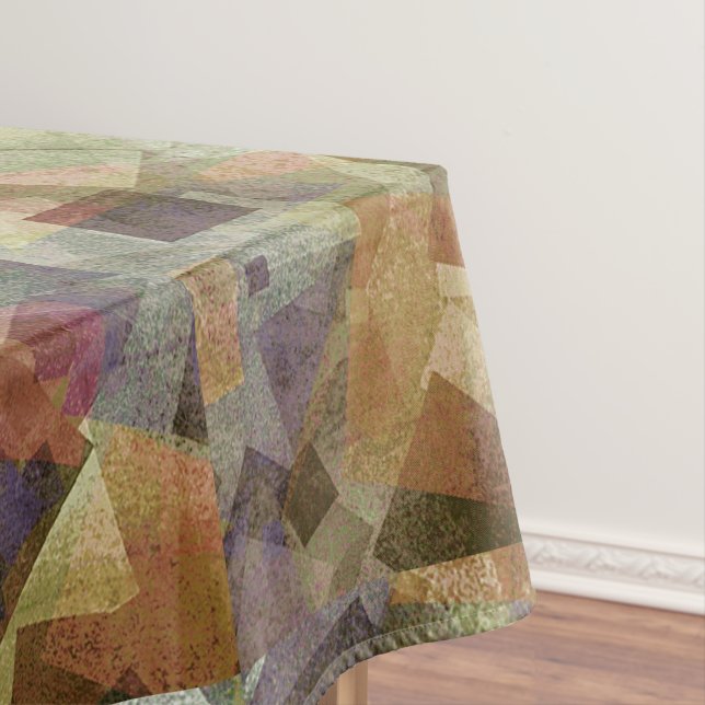 Mantel Cuadrados abstractos ligeros (In Situ)