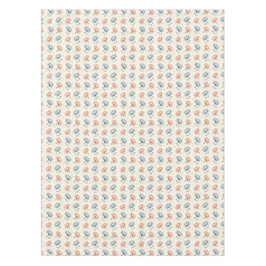 Mantel Cuadrados de flores rosas y azules