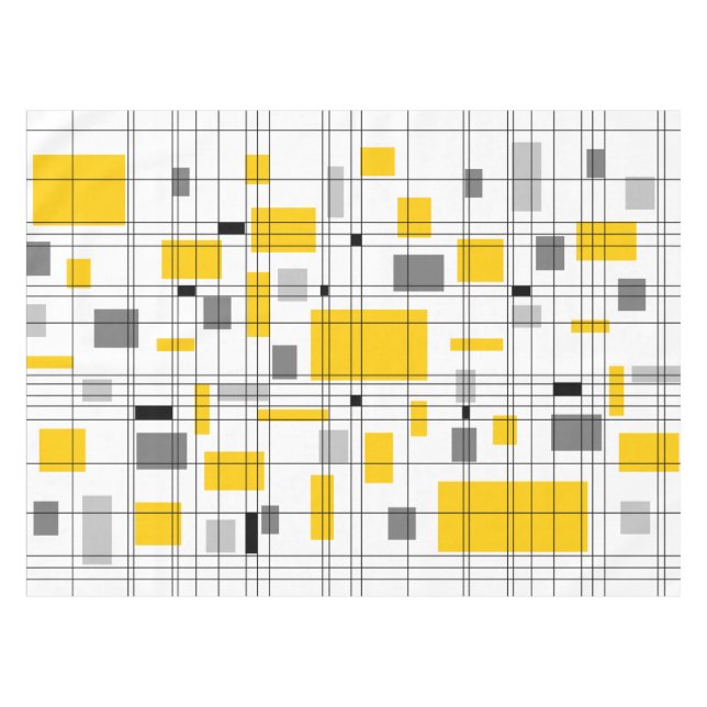 Mantel Cuadrícula de mediados del siglo (Frente (Horizontal))
