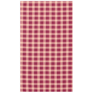 Mantel Cuadro de búfalo moderno a la moda rojo 