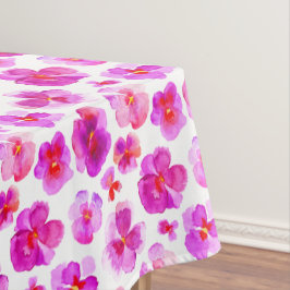 Mantel Cuadros de flores de color rosa rosado