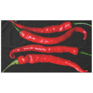 Mantel Cuatro Chilies rojos 60x104 tcnm