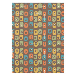 Mantel Cubos modernos y escuálidos de mediados de siglo