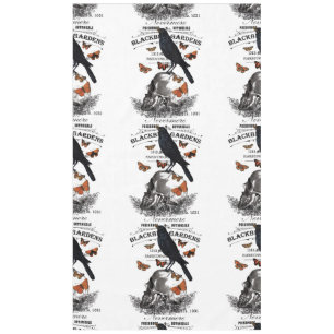 Mantel cuervo y cráneo modernos de Halloween del vintage