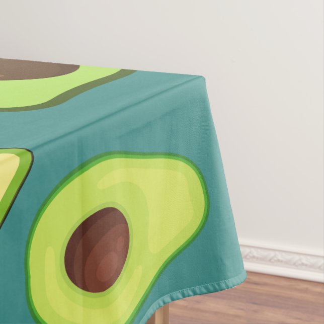 Mantel Cuidada Kawaii Ropa de aguacate patrón gradiente d (In Situ)
