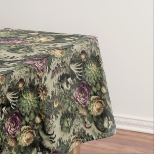 Mantel Culto florabane - Diseño floral gótico