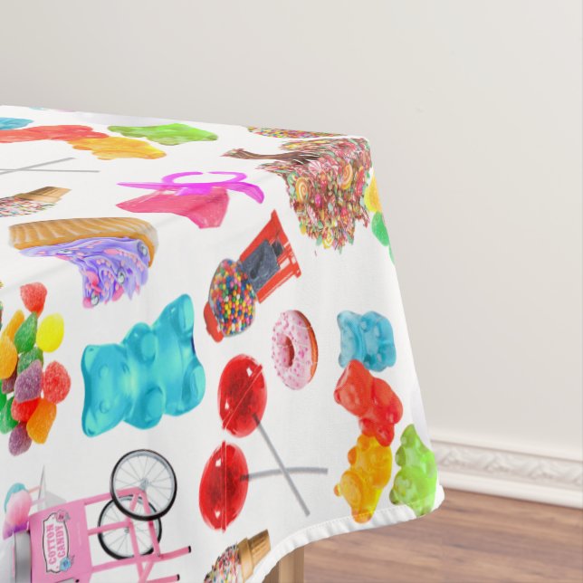 Mantel Cumpleaños de Cute Candy (In Situ)