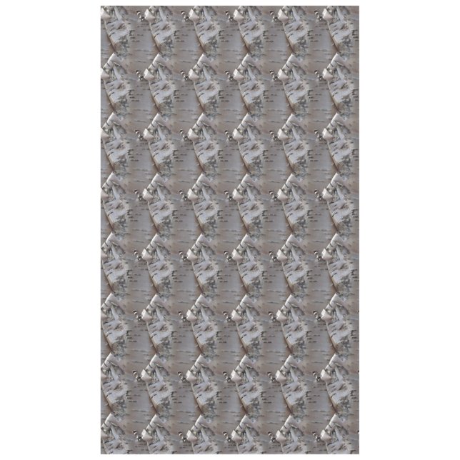 Mantel Curly Birch Bark Tree Rustic Tablecloth (Anverso)