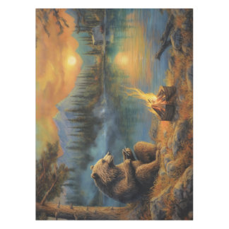 Mantel Custodio de la llama del otoño | Grizzly Bear Camp