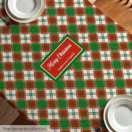 Mantel Custom Christmas Tablecloth Chic Holiday Accent