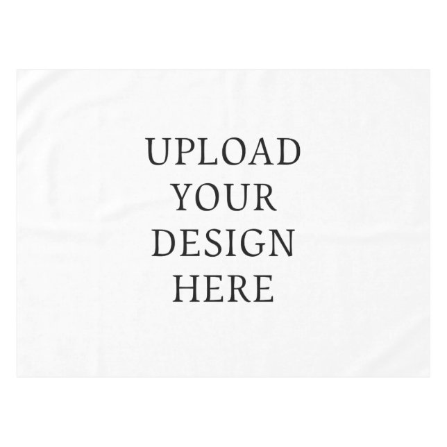 Mantel Custom Logo Tablecloth | Upload Your Design Event  (Frente (Horizontal))