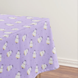 Mantel Cute Ghost Halloween Tableclov