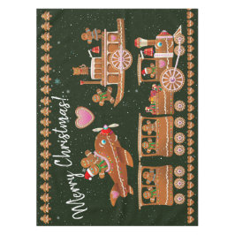 Mantel Cute Gingerbread Cookies Celebrando Navidades