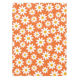Mantel Cute Groovy Daisy Tablecloth
