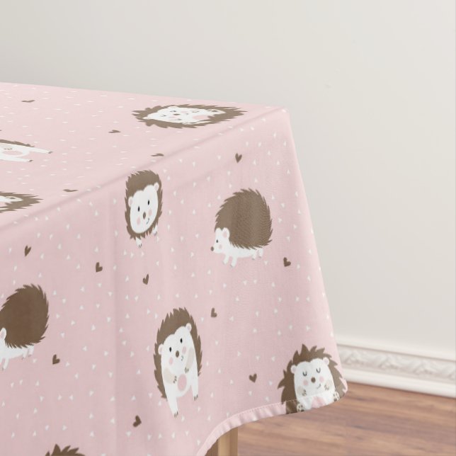 Mantel Cute Hedgehog Toalha de mesa (In Situ)
