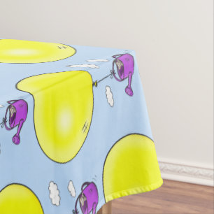 Mantel Cute ratón en la lata de riego con personalizado d