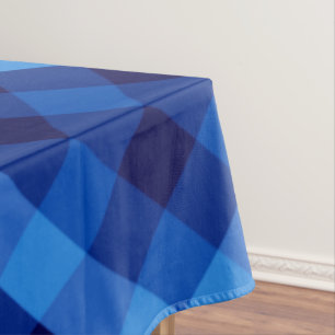 Mantel Cute Retro Océano Azul Fundido Pestaña Grande