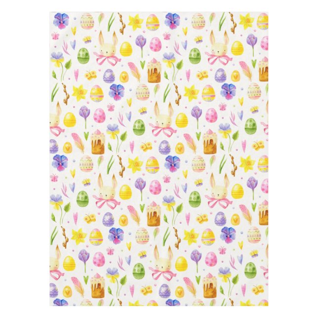 Mantel Cute Tableclol de Pascua (Anverso)