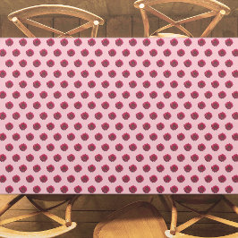 Mantel Dahlia rosa profunda flor sin foco en