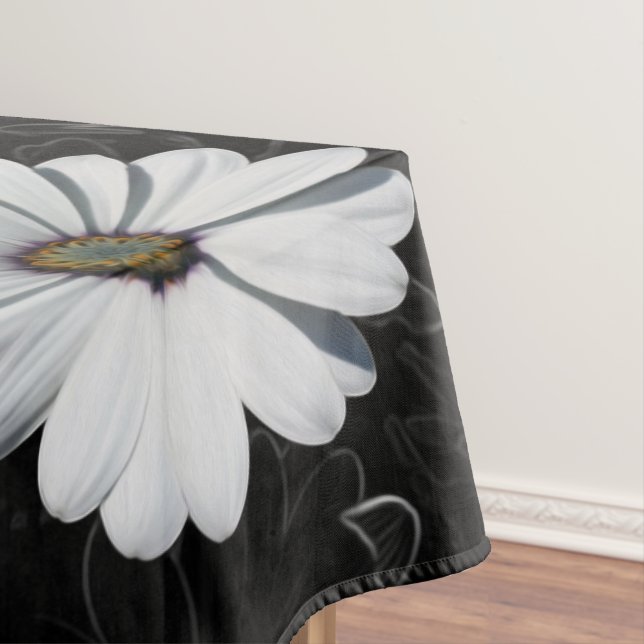 Mantel Daisies y tonos grises (In Situ)